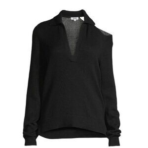 525 AMERICA Cutout Polo Sweater - Brand New with Tags